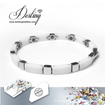 Destino joyas cristales de Swarovski Simple pulsera